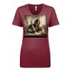 Next Level Apparel 1540 - Ladies' Ideal V-Neck Thumbnail