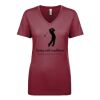 Next Level Apparel 1540 - Ladies' Ideal V-Neck Thumbnail