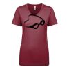 Next Level Apparel 1540 - Ladies' Ideal V-Neck Thumbnail