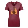 Next Level Apparel 1540 - Ladies' Ideal V-Neck Thumbnail