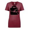 Next Level Apparel 1540 - Ladies' Ideal V-Neck Thumbnail