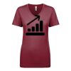 Next Level Apparel 1540 - Ladies' Ideal V-Neck Thumbnail