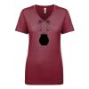 Next Level Apparel 1540 - Ladies' Ideal V-Neck Thumbnail