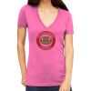 Tultex 214 - Ladies' Slim Fit Fine Jersey V-Neck Thumbnail