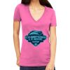 Tultex 214 - Ladies' Slim Fit Fine Jersey V-Neck Thumbnail