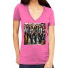 Tultex 214 - Ladies' Slim Fit Fine Jersey V-Neck Thumbnail