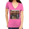 Tultex 214 - Ladies' Slim Fit Fine Jersey V-Neck Thumbnail
