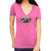 Tultex 214 - Ladies' Slim Fit Fine Jersey V-Neck Thumbnail