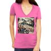 Tultex 214 - Ladies' Slim Fit Fine Jersey V-Neck Thumbnail