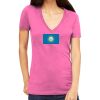 Tultex 214 - Ladies' Slim Fit Fine Jersey V-Neck Thumbnail