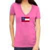 Tultex 214 - Ladies' Slim Fit Fine Jersey V-Neck Thumbnail