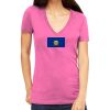 Tultex 214 - Ladies' Slim Fit Fine Jersey V-Neck Thumbnail