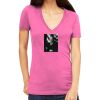 Tultex 214 - Ladies' Slim Fit Fine Jersey V-Neck Thumbnail