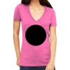 Tultex 214 - Ladies' Slim Fit Fine Jersey V-Neck Thumbnail