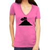 Tultex 214 - Ladies' Slim Fit Fine Jersey V-Neck Thumbnail