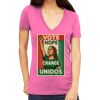 Tultex 214 - Ladies' Slim Fit Fine Jersey V-Neck Thumbnail
