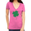 Tultex 214 - Ladies' Slim Fit Fine Jersey V-Neck Thumbnail