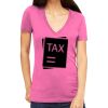 Tultex 214 - Ladies' Slim Fit Fine Jersey V-Neck Thumbnail