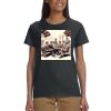 Gildan 100% Cotton Ladies T-Shirt Thumbnail