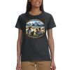 Gildan 100% Cotton Ladies T-Shirt Thumbnail