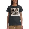 Gildan 100% Cotton Ladies T-Shirt Thumbnail