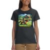 Gildan 100% Cotton Ladies T-Shirt Thumbnail