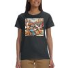 Gildan 100% Cotton Ladies T-Shirt Thumbnail