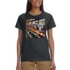 Gildan 100% Cotton Ladies T-Shirt Thumbnail