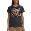 Gildan 100% Cotton Ladies T-Shirt Thumbnail