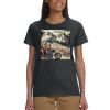 Gildan 100% Cotton Ladies T-Shirt Thumbnail