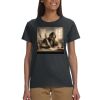 Gildan 100% Cotton Ladies T-Shirt Thumbnail