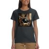 Gildan 100% Cotton Ladies T-Shirt Thumbnail