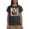 Gildan 100% Cotton Ladies T-Shirt Thumbnail