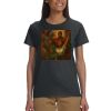 Gildan 100% Cotton Ladies T-Shirt Thumbnail